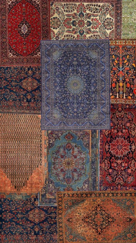 Antique persian carpet
