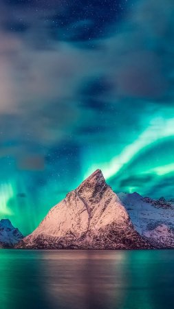 Norway северное сияние