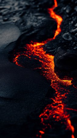 Текстура лавы