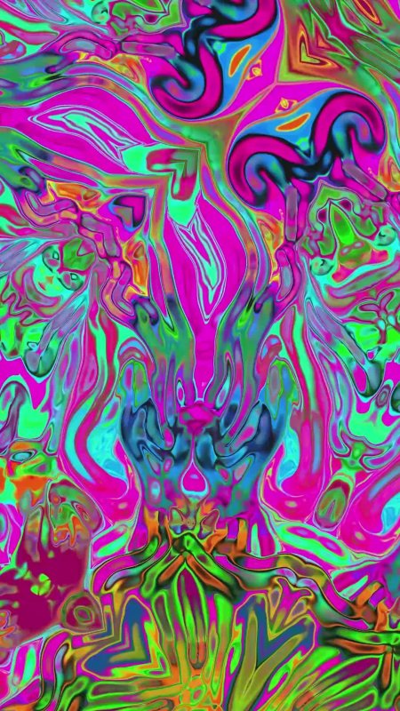 Психоделическое искусство скачать фон 1080 x 1920