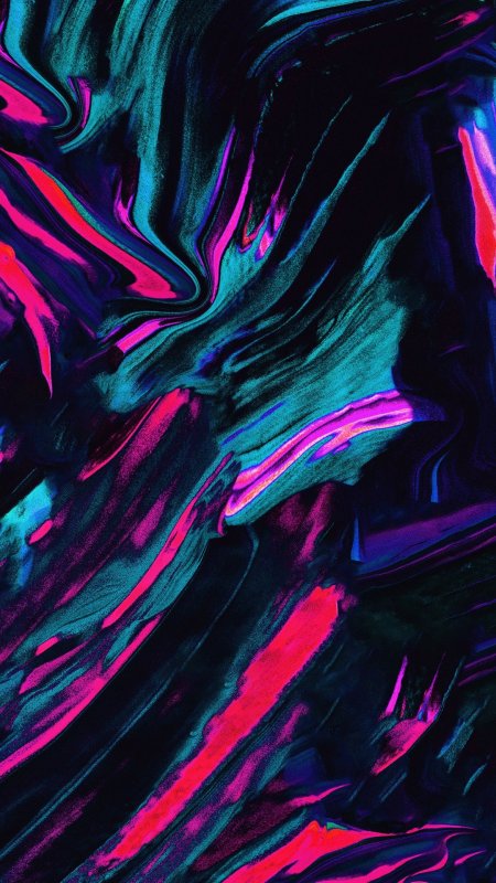 Неоновая абстракция скачать фон 1080 x 1920
