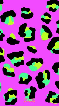 Leopard print скачать фон 1424 x 2532