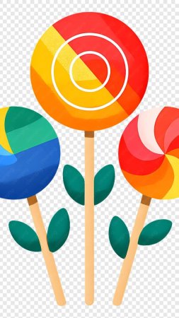 Candy lollipop скачать фон 720 x 1280