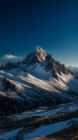 Красивая природа горы