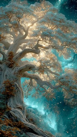 Фантастические миры скачать фон 2160 x 3840