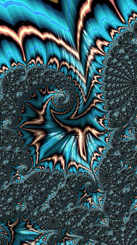 Фрактальная графика фрактал скачать фон 1080 x 1920
