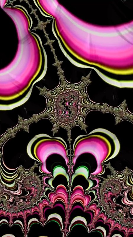 Фрактальное искусство скачать фон 1080 x 1920