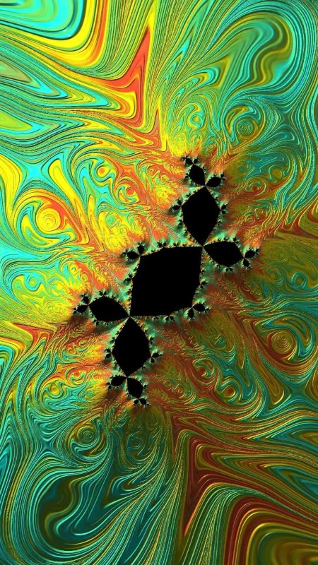 Бенуа мандельброт фракталы скачать фон 1080 x 1920