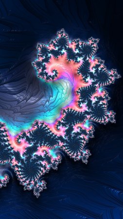Фрактальная графика фрактал скачать фон 2160 x 3840