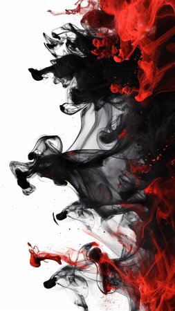 Red and black wallpaper скачать фон 2160 x 3840