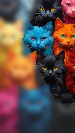 Красивое кот