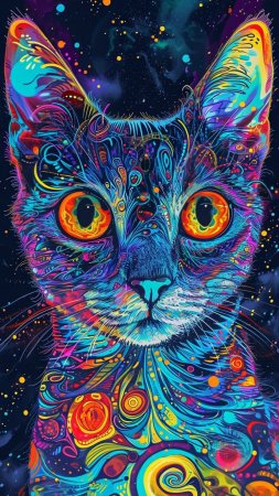 Кошачий арт