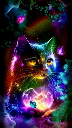 Кошачий арт