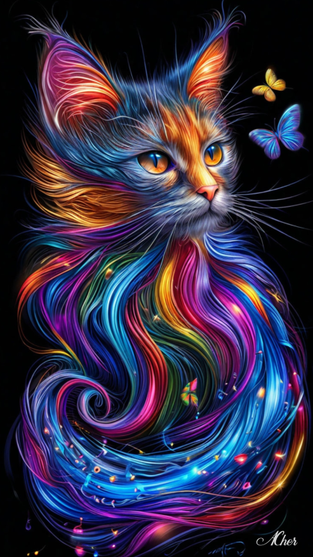 Кошачий фрактал
