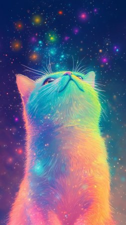 Котик в космосе