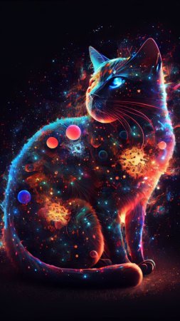 Котик в космосе
