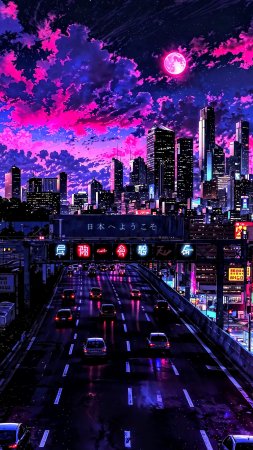 Ночной город