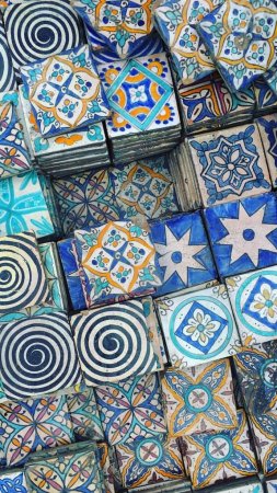 Плитка azulejo марокканский стиль