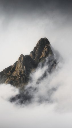 Mountain peak скачать фон 1080 x 1920