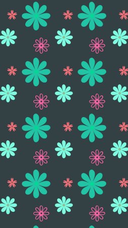 Обои на телефон текстура цветы узоры скачать фон 2160 x 3840