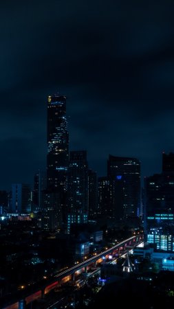 Красивый ночной город