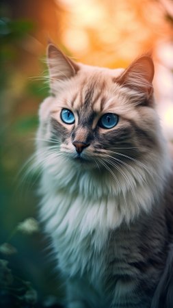Красивое кот