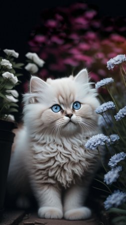 Котики красивые