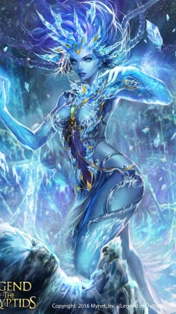 Legend of the cryptids ледяной маг скачать фон 1424 x 2532