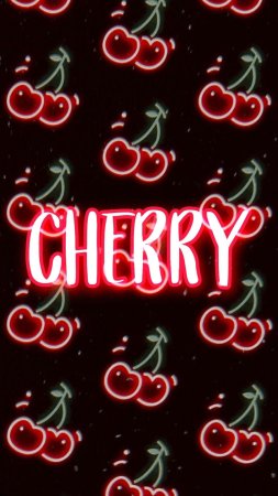 Neon cherry