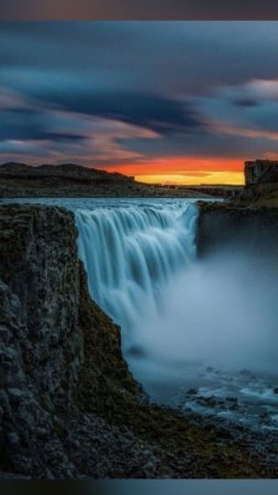 Природа водопад
