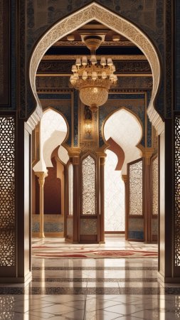 Мусульманская архитектура arabskie doma скачать фон 1424 x 2532
