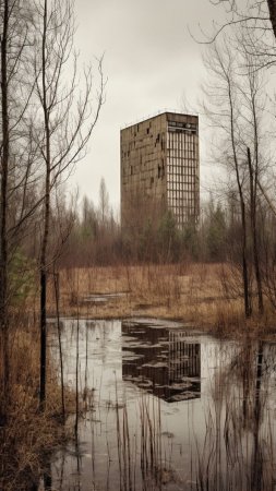 Chernobyl zone of exclusion скачать фон 1080 x 1920