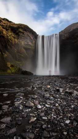 Водопад скоугафосс исландия