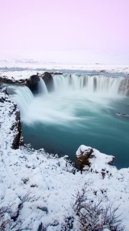 Водопады исландии