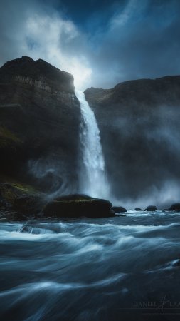 Водопад скоугафосс исландия