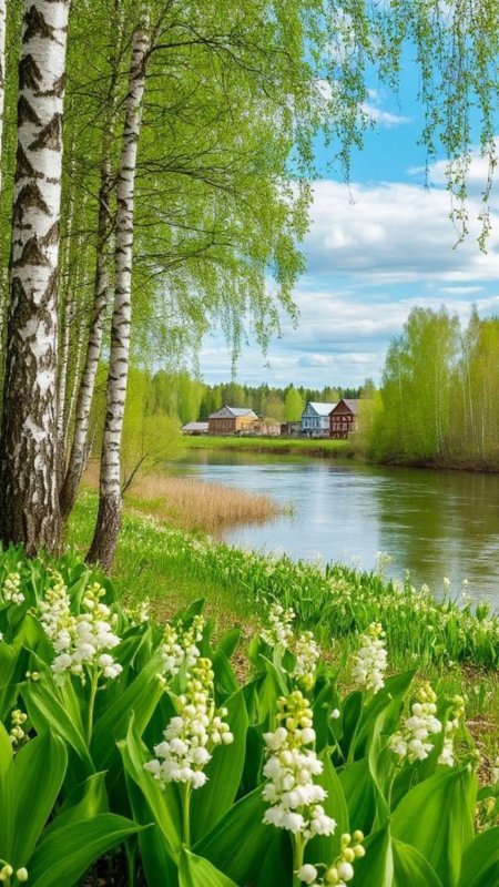 Открытки природа весна