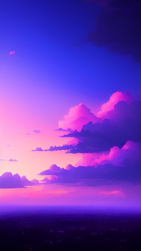 Фиолетовое облако
