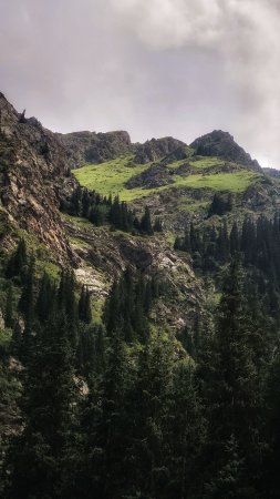 Горы кыргызстан скачать фон 2160 x 3840