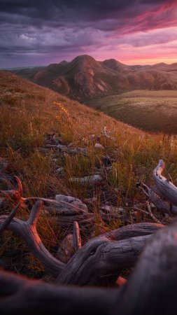 Хребет карамурунтау скачать фон 1080 x 1920