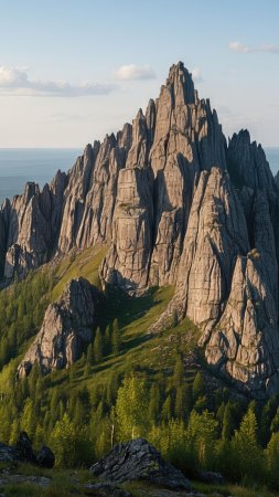 Двуглавая сопка таганай скачать фон 2160 x 3840