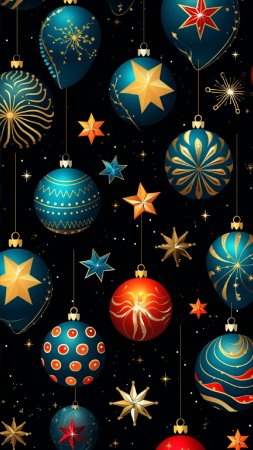 Christmas phone wallpaper скачать фон 1080 x 1920