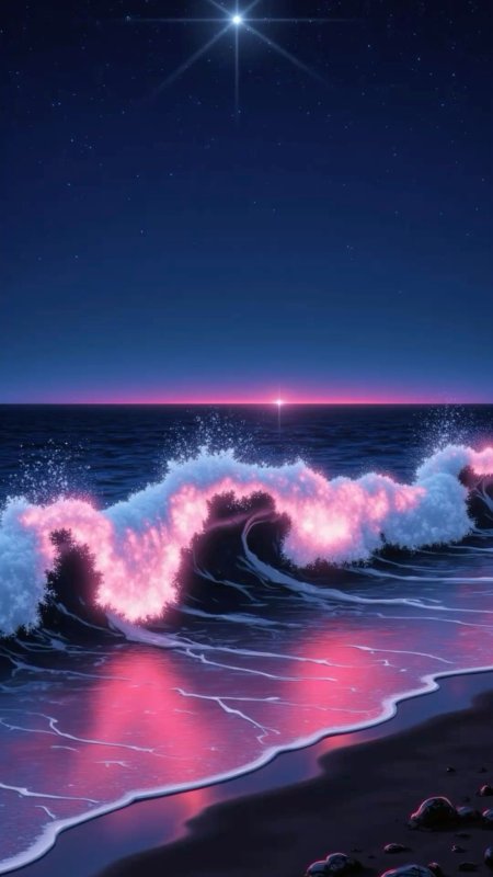 Ночное море