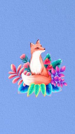 Красивые рисунки лисы