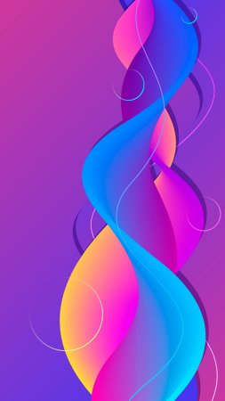 Абстракция на айфон скачать фон 1424 x 2532
