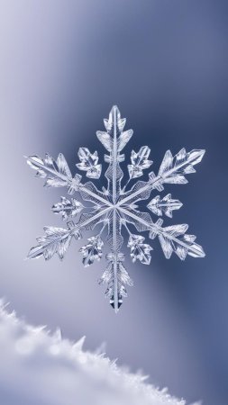 Зимние снежинки