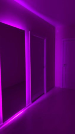 Фиолетовая подсветка