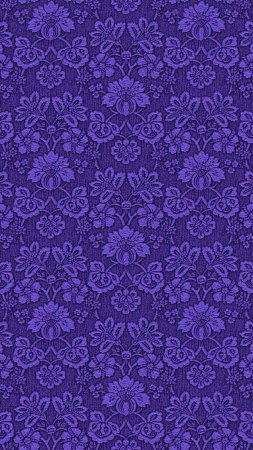 Фиолетовый узор скачать фон 1424 x 2532