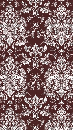 Дамасский узор скачать фон 1424 x 2532