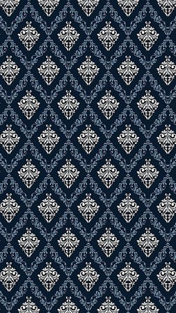 Elegant blue seamless damask background скачать фон 1424 x 2532
