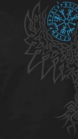 Викинги руны скачать фон 1080 x 1920